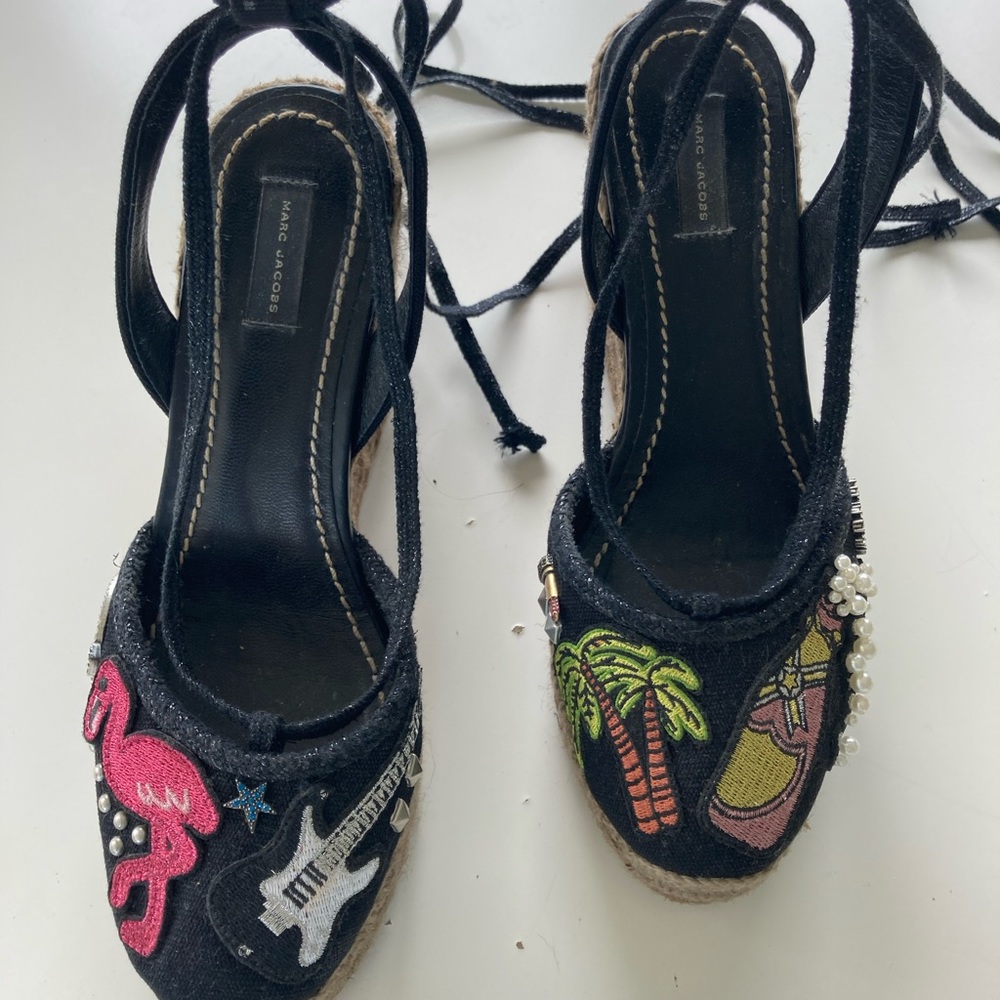 Marc jacobs espadrilles 37 (us 6.5) couture model like new